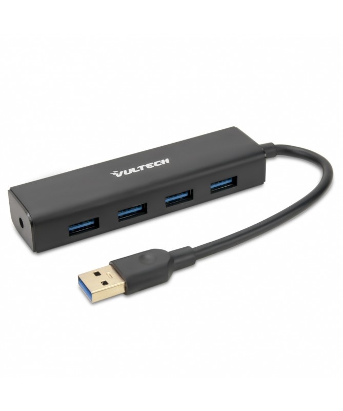 Vultech HU-04USB3 Hub USB 3.0 Ultracompatto 4 Porte SuperSpeed 5 Gbps