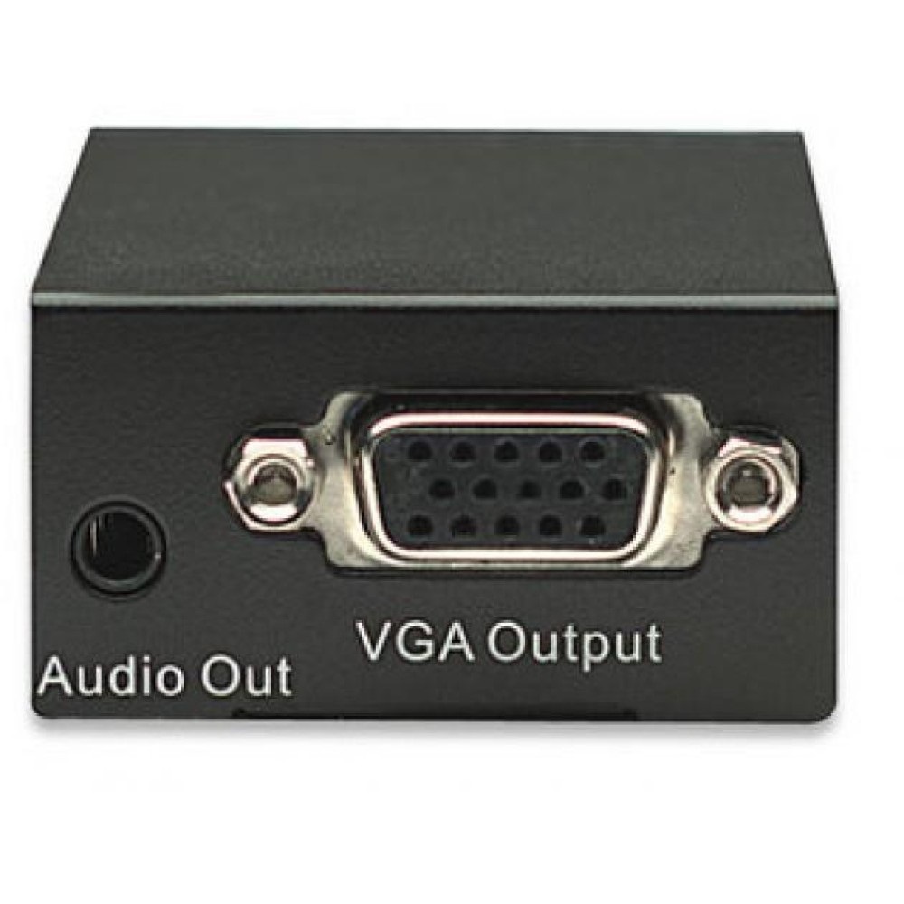 TECHLY Ricevitore per Extender Audio/Video su Cavo Cat5e 300 m Nero - Modello 302952