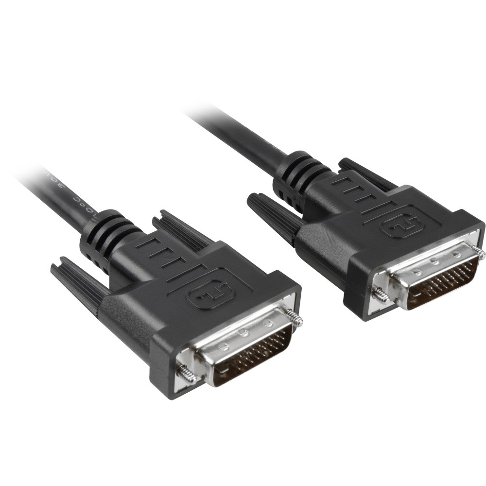 Techly Cavo Monitor DVI-D Digitale M/M Dual Link 1,8 m - Nero (ICOC DVI-8100)