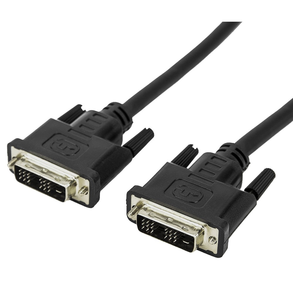 Techly Cavo Monitor DVI Digitale M/M Single Link 5m (DVI-D) - Nero, Modello 305175