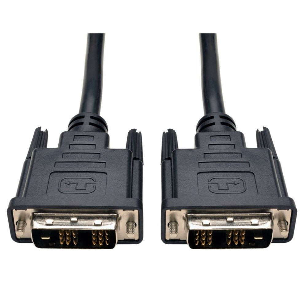 Techly Cavo Monitor DVI Digitale M/M Single Link 5m (DVI-D) - Nero, Modello 305175