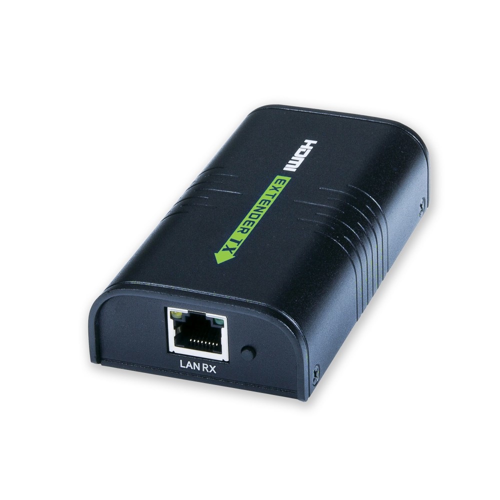 Techly 306011 Ricevitore Aggiuntivo per Extender/Splitter HDMI su Cavo Cat.6 1080p@60Hz Fino a 120m Nero