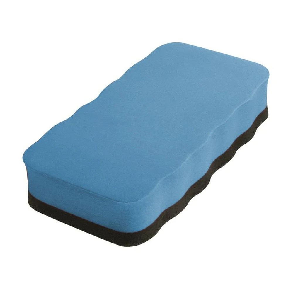 Techly Cancellino Blu Magnetico per Lavagne Bianche e Flipchart - Ergonomico e Durevole