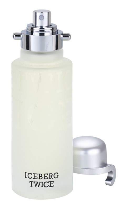 Iceberg Twice Pour Homme Eau de Toilette 125 ml - Fragranza Fougère Aromatica con Note di Yuzu, Menta e Limone