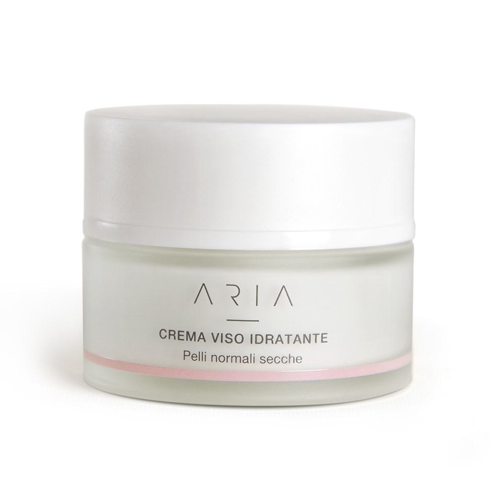 Aria Crema Viso Idratante Giorno 50ml - Per Pelli Normali e Miste, Texture Leggera in Crema Gel, Idratante e Schiarente