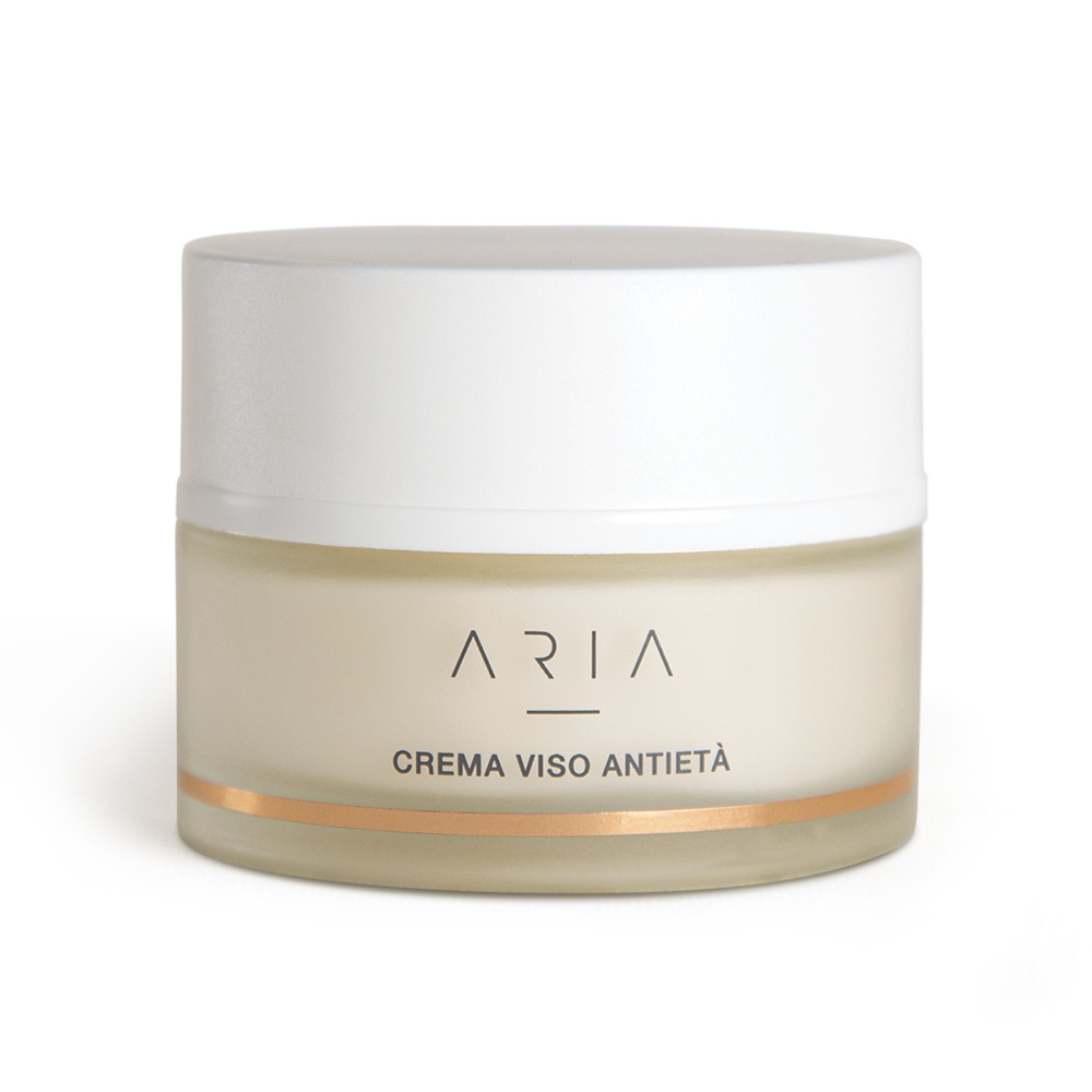 Aria Crema Viso Anti-età 50 ml - Texture Ricca e Morbida, Antirughe con Miele, Pappa Reale e Propoli