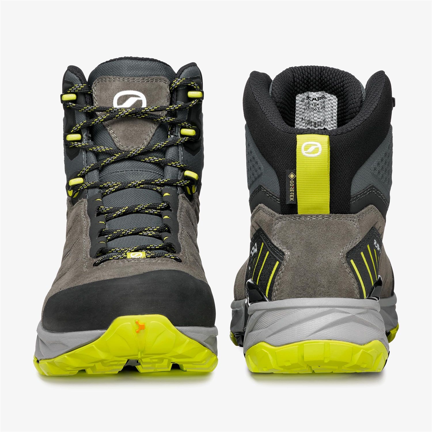 Scarpa RUSH TRK GTX Titanio, Lime