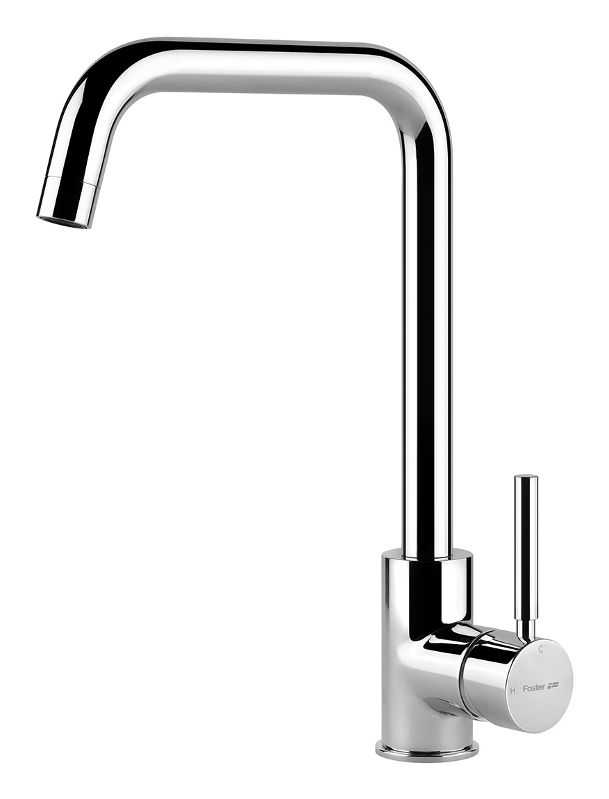 Foster Miscelatore Monocomando Cucina Cromato con Canna Girevole - 8485002