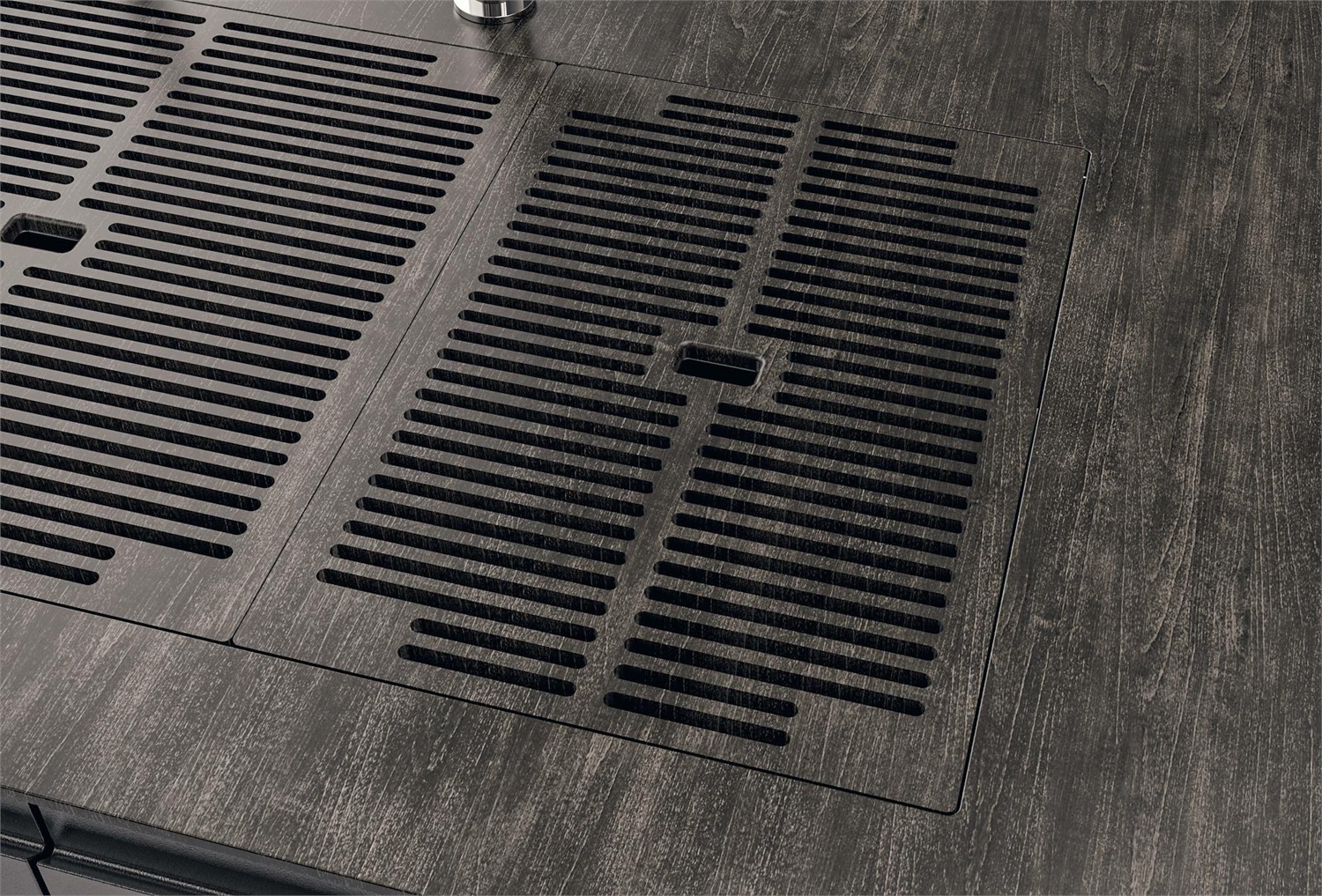 Foster Quadra EVO Lavello Sottotop 1 Vasca 78x47 cm Acciaio Inox AISI 304 Finitura Gun Metal