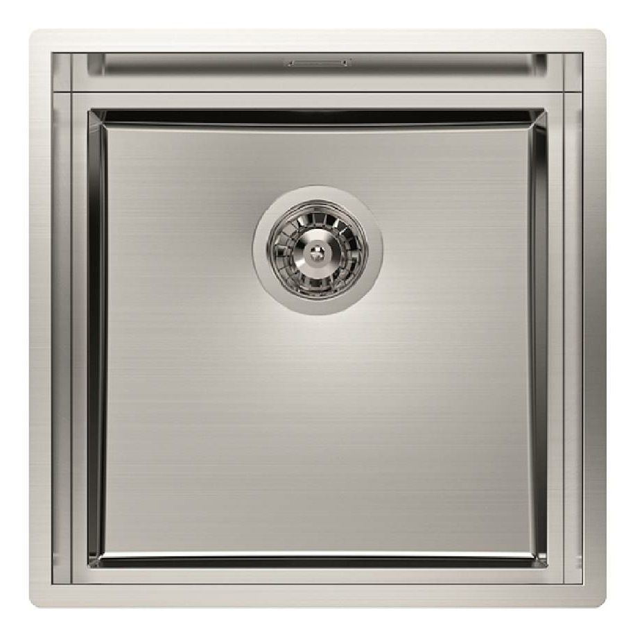 Foster Quadra Evo Lavello Sottotop 1 Vasca 47x47 cm Acciaio Inox AISI 304 Spazzolato