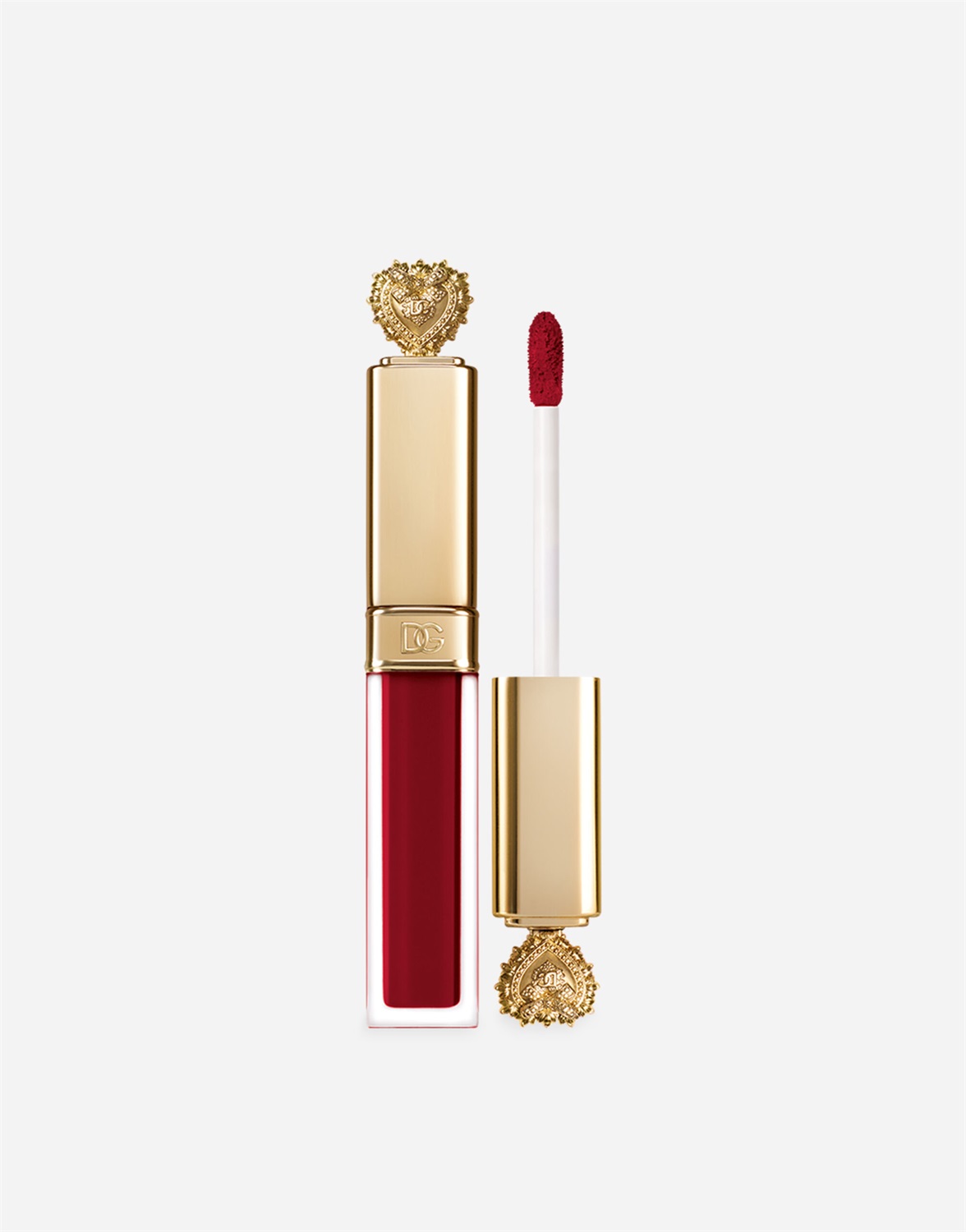 DOLCE&GABBANA Devotion Rossetto Liquido in Mousse 410 Audacia - Idratante, No Transfer, Lunga Tenuta 16H, 5 ml