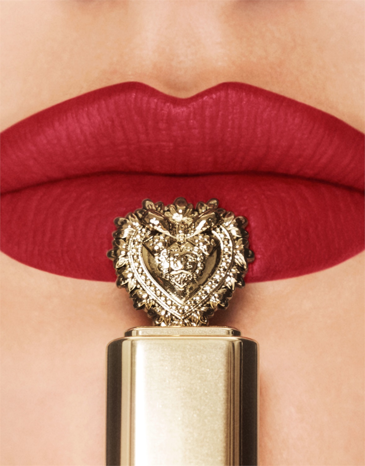 DOLCE&GABBANA Devotion Rossetto Liquido in Mousse 410 Audacia - Idratante, No Transfer, Lunga Tenuta 16H, 5 ml