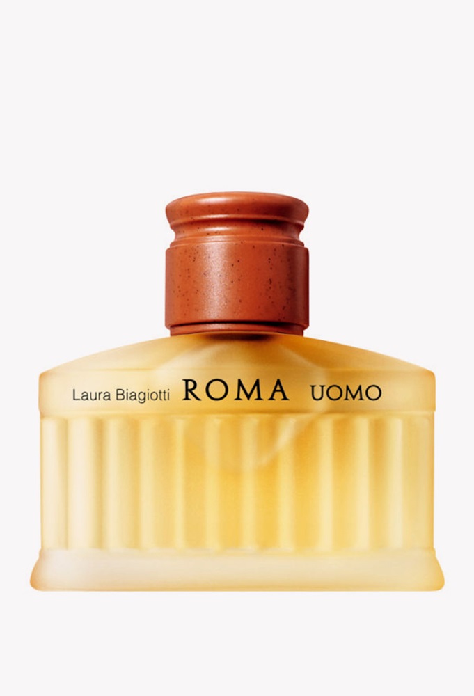 Laura Biagiotti Roma Uomo Eau de Toilette 200 ml - Fragranza Orientale Legnosa con Note di Pompelmo Rosa e Mandarino