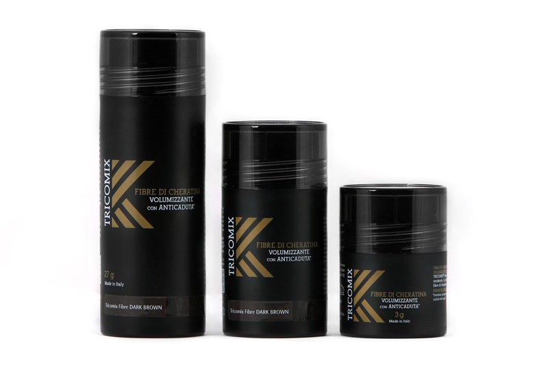 Tricomix Fibre di Cheratina Volumizzanti Anticaduta - Grey 12g