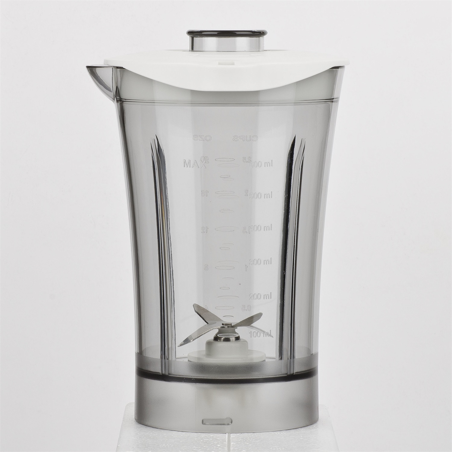 Girmi FR02 Frullatore da tavolo 350 W, 0,6 L, 2 velocità, Pulse, Lame in acciaio inox, Rosso e Bianco