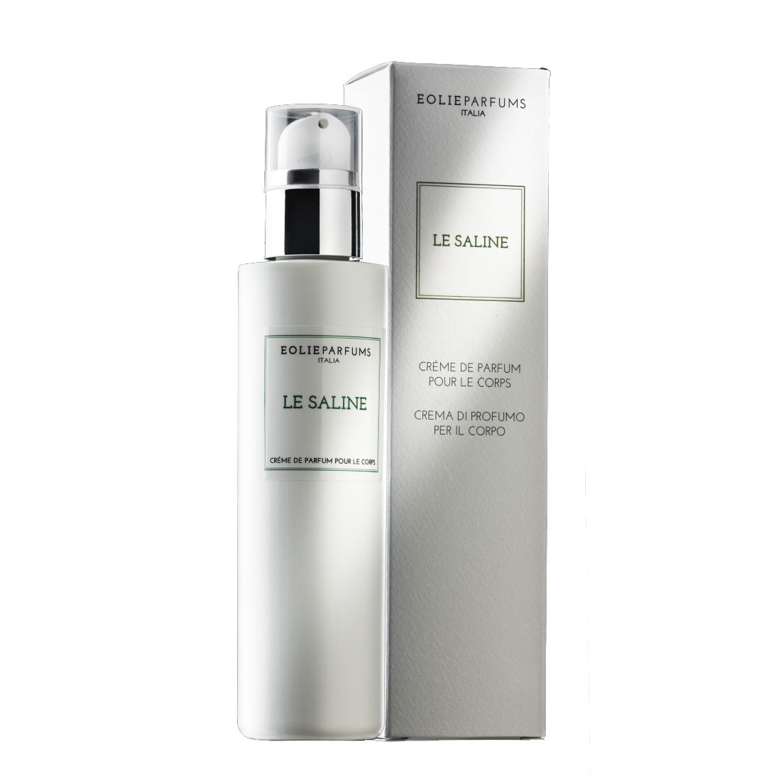 Eolie Parfums Le Saline Crema di Profumo per il Corpo 250ml - Fresco, Aromatico e Idratante