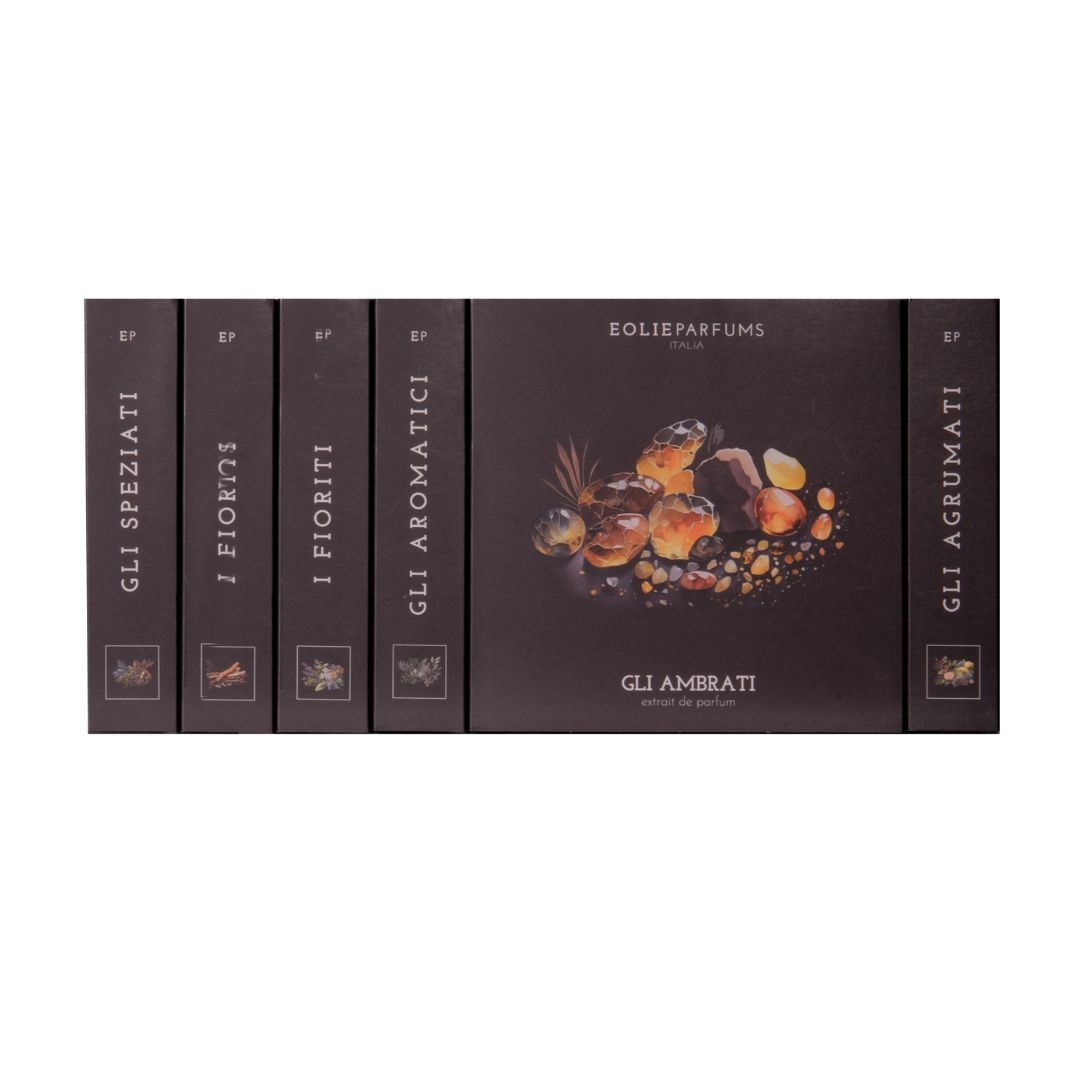 Eolie Parfums Gli Speziati - Set di 3 Fragranze Unisex (3 x 15 ml)