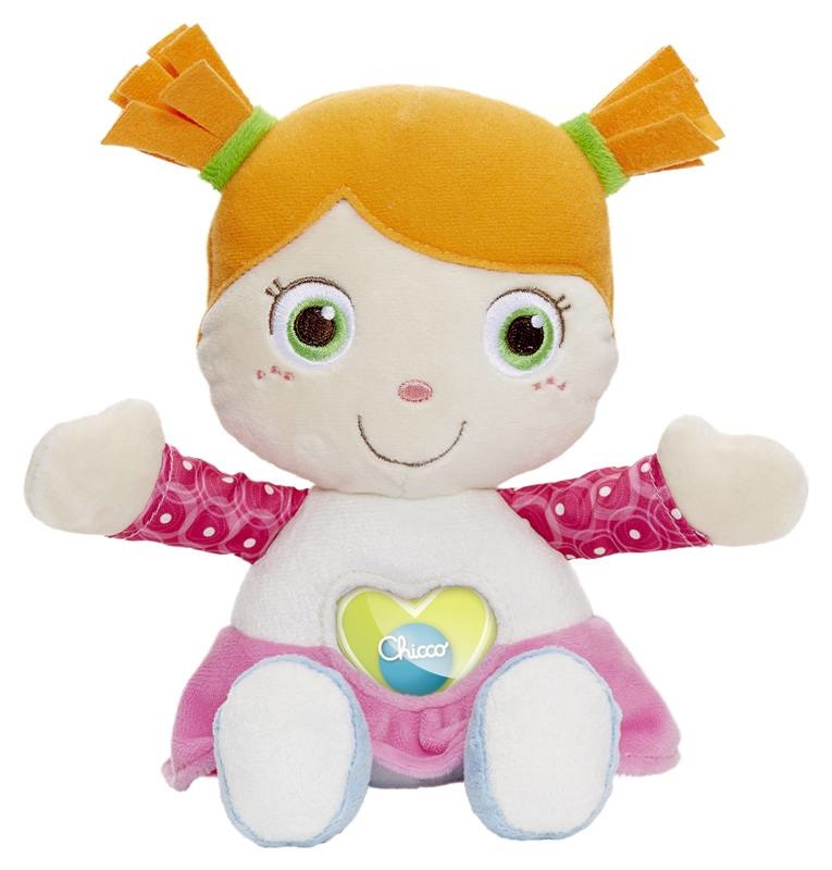 Chicco First Love Emily - Prima Bambola Morbida e Lavabile in Lavatrice, Età 0