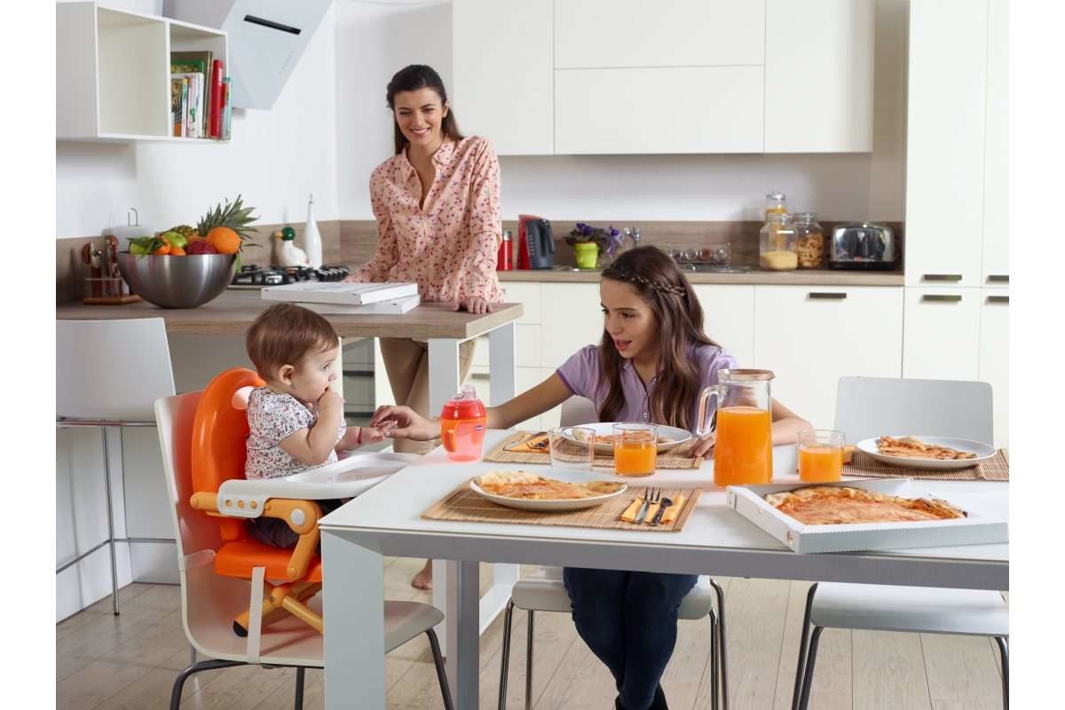 Chicco Pocket Snack Alzasedia Seduta rigida Grigio