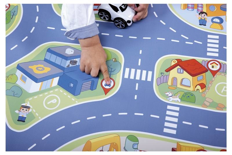Chicco Tappeto Elettronico della Città con Luce e Suoni - Gioco Educativo per Bambini 2-6 Anni