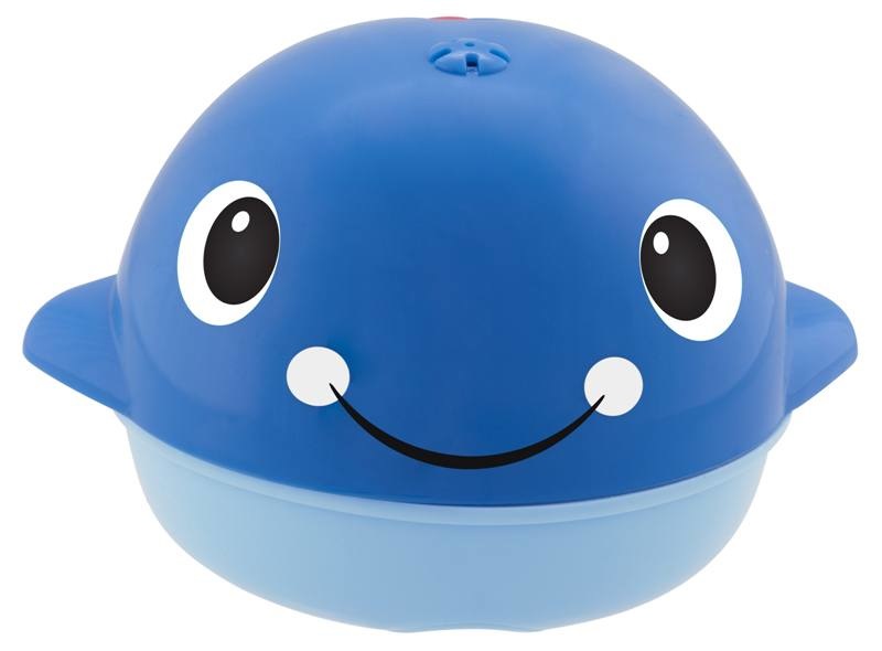 Chicco Balena Spruzzina - Gioco Elettronico da Bagno che Nuota e Spruzza Acqua, Adatto per Bambini 6-36 Mesi