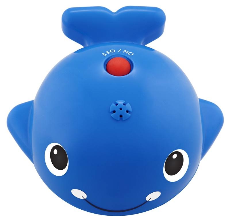 Chicco Balena Spruzzina - Gioco Elettronico da Bagno che Nuota e Spruzza Acqua, Adatto per Bambini 6-36 Mesi
