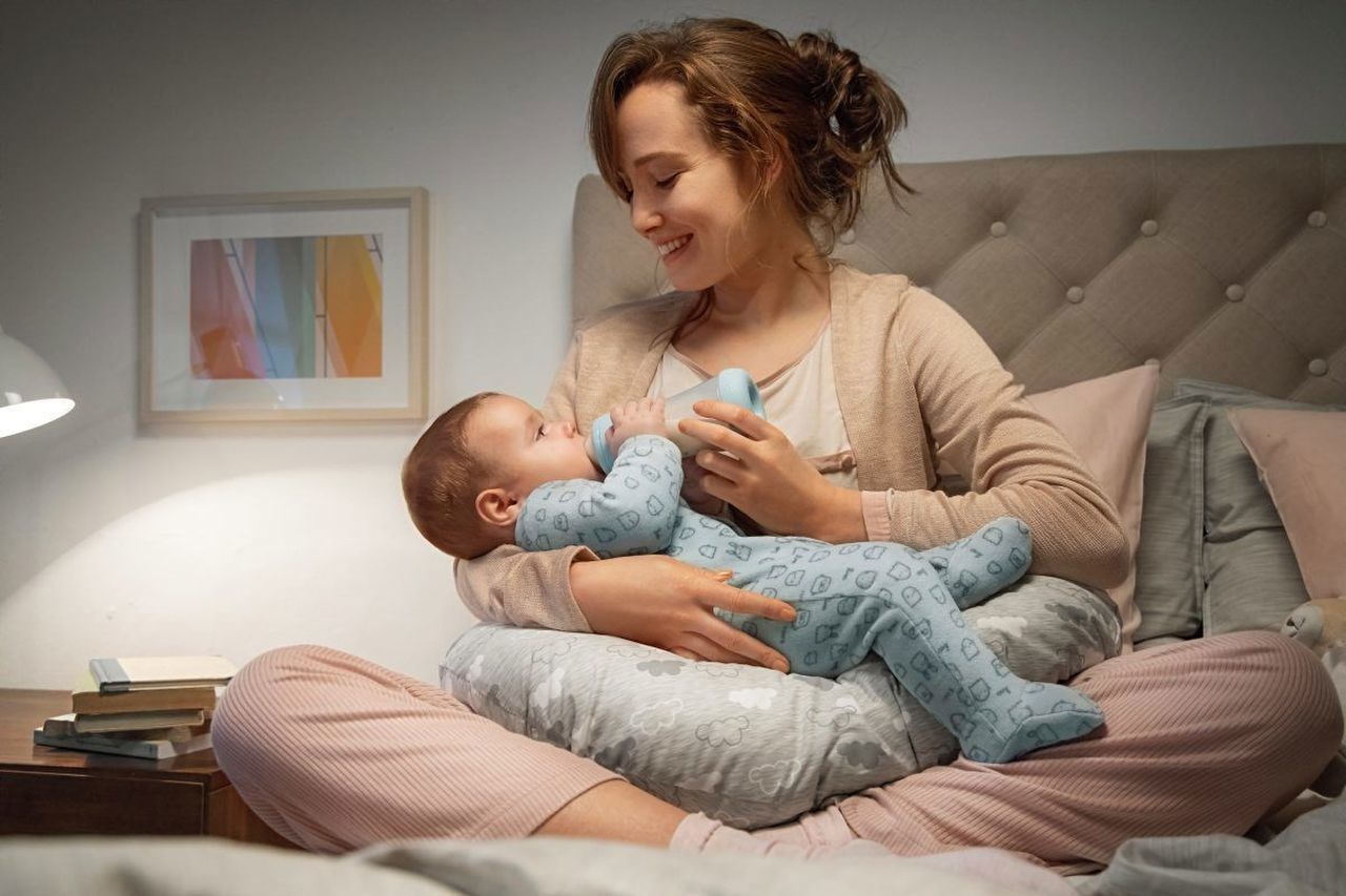 Chicco Perfect 5 Biberon 150 ml Azzurro in Silicone Flusso Lento - Biberon Biofunzionale Anticolica