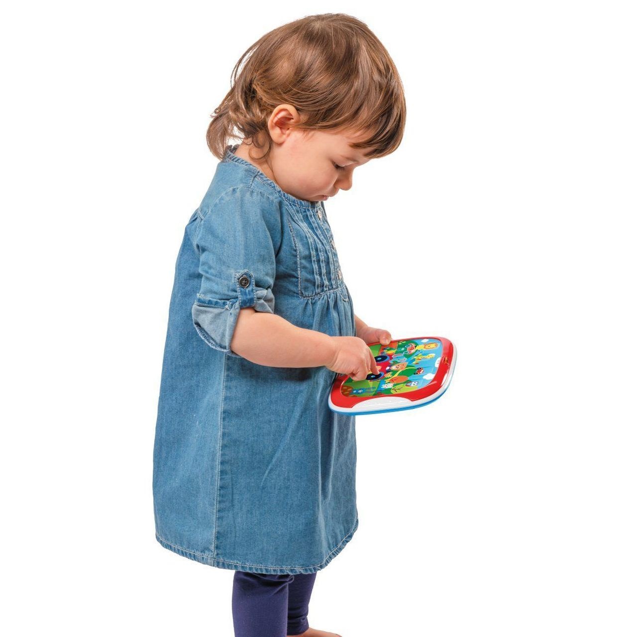 CHICCO Tablet degli Animali - Gioco Elettronico Colorato per Bambini 12-36 Mesi con Suoni di Animali e Veicoli