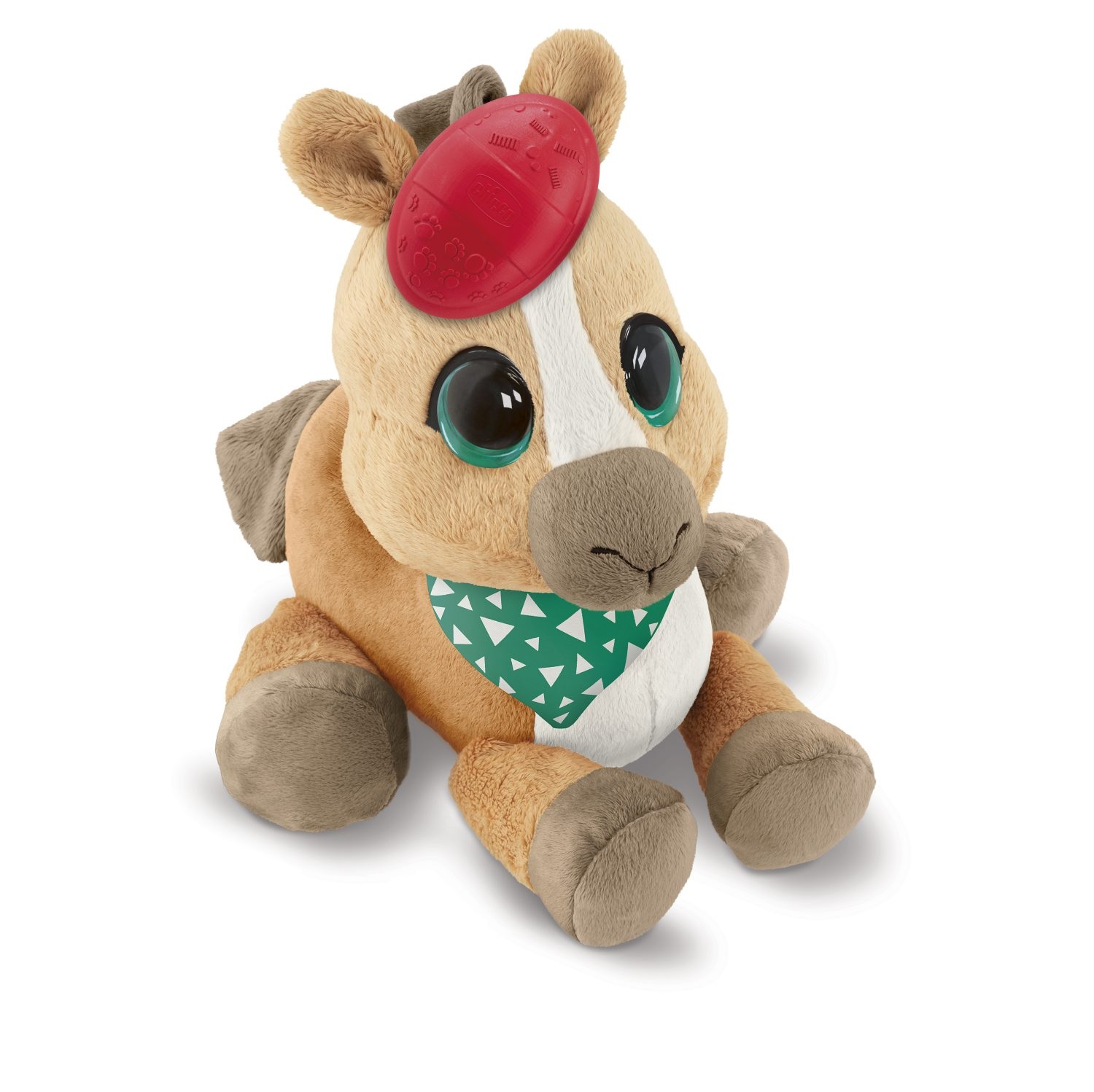 Chicco Peekaboo Pony - Peluche Interattivo a Forma di Cavallo, Gioco di Scoperta per Genitori e Figli