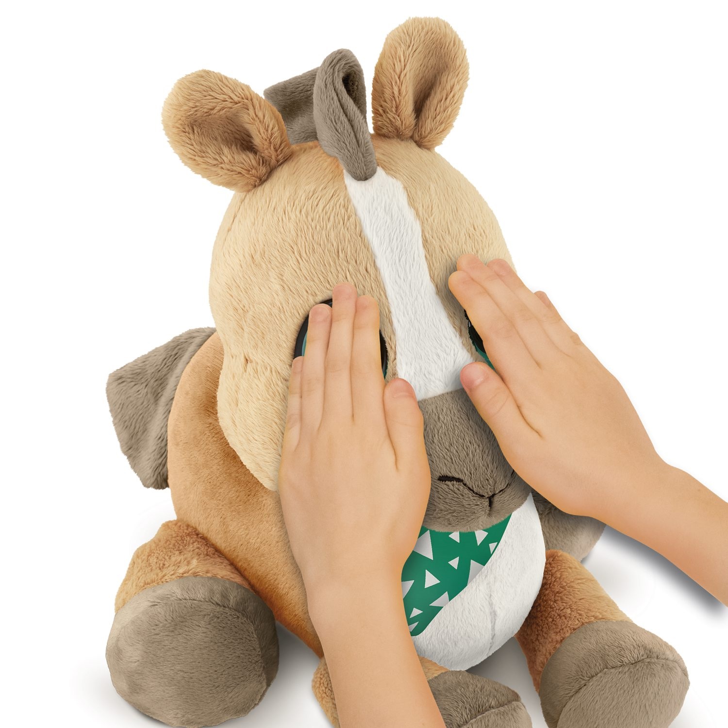 Chicco Peekaboo Pony - Peluche Interattivo a Forma di Cavallo, Gioco di Scoperta per Genitori e Figli