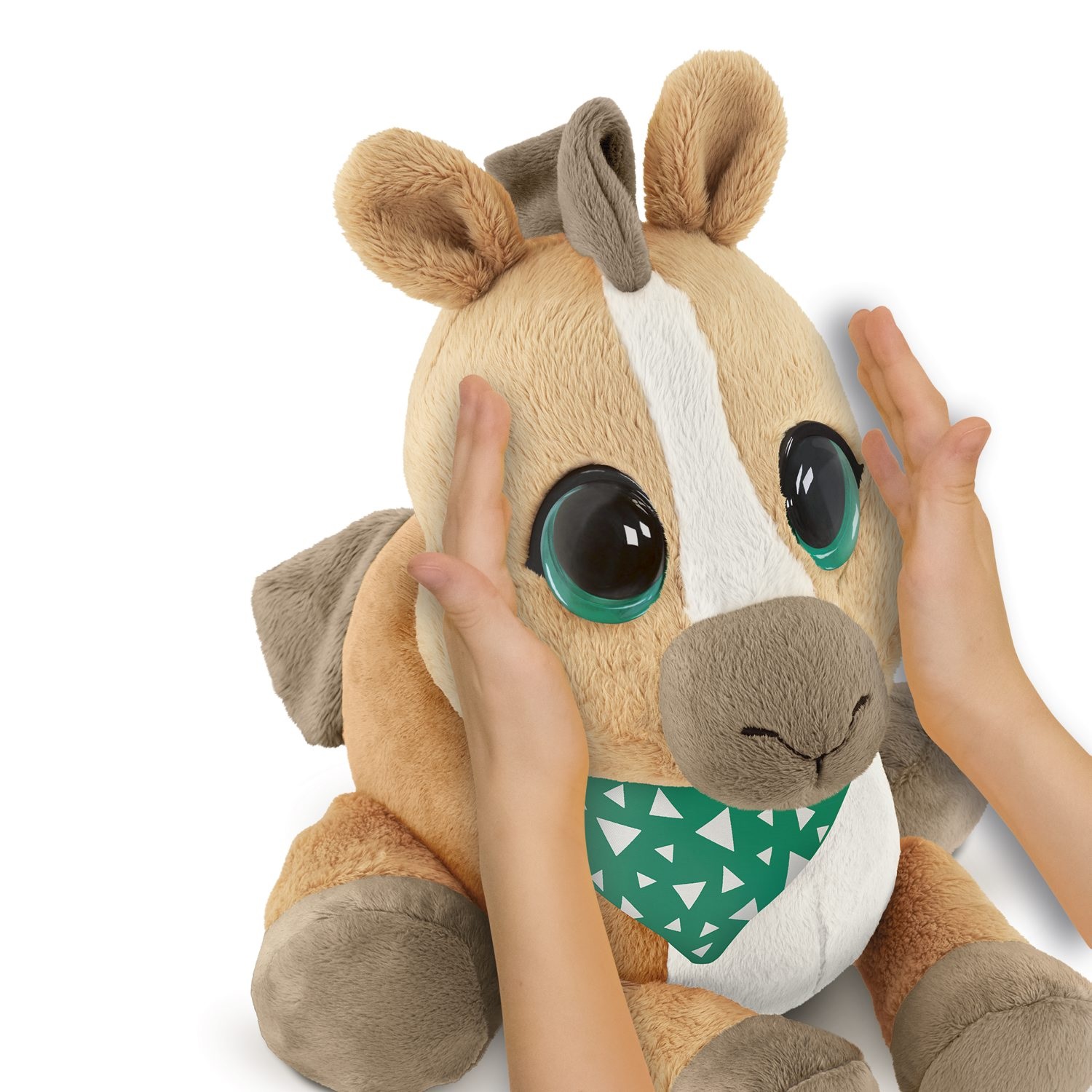 Chicco Peekaboo Pony - Peluche Interattivo a Forma di Cavallo, Gioco di Scoperta per Genitori e Figli