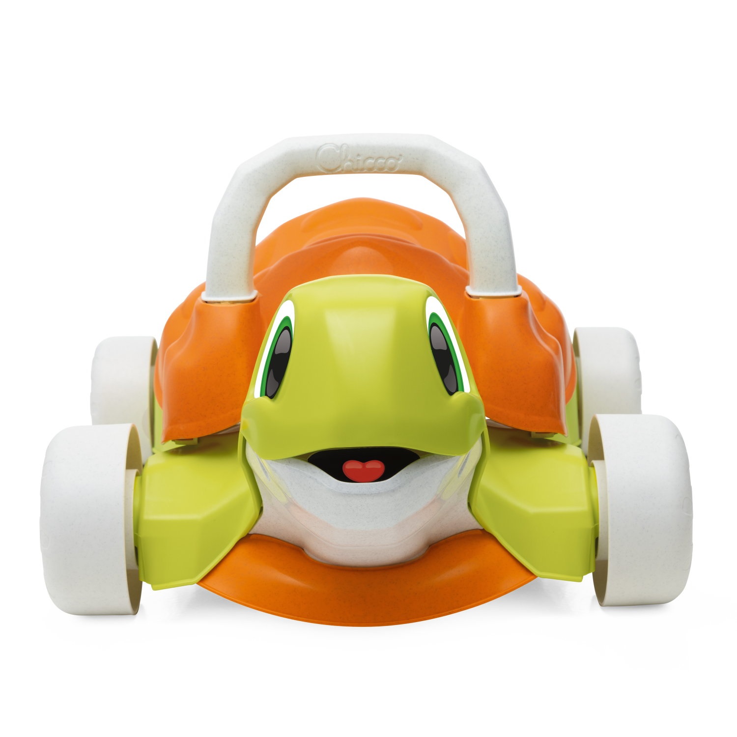 Chicco Tartaruga Primi Passi 2in1 - Girello e Cavalcabile, 80% Plastica Riciclata, Adatto da 9 Mesi