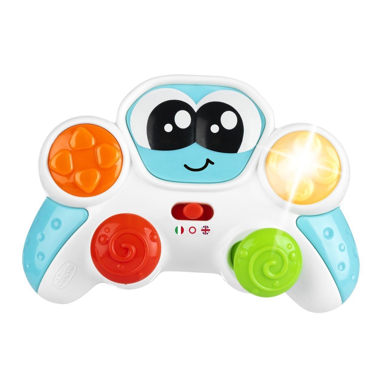 CHICCO Gioco Baby Controller Elettronico Bilingue Italiano/Inglese per Bambini 6-36 Mesi