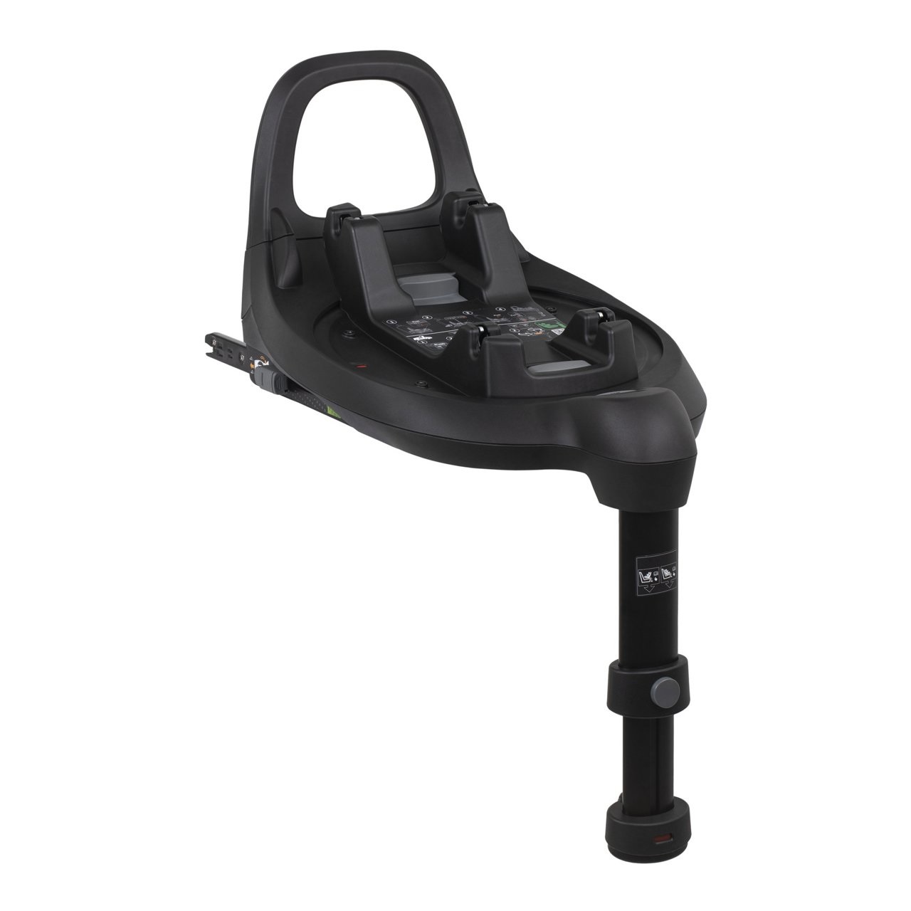 Chicco Base Full 360 i-Size per Seggiolini Auto - Compatibile con Kory Essential, Kory Plus e Bi-Seat, Installazione Isofix, Rotazione 360°, Nero