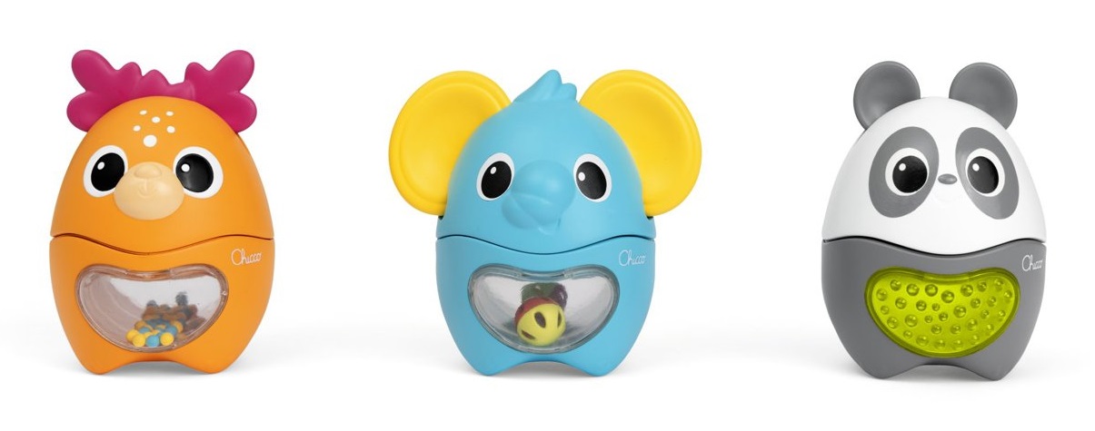 Chicco Baby Sense&Focus Activity Animals - Gioco educativo con 3 attività in 1 per stimolare i sensi