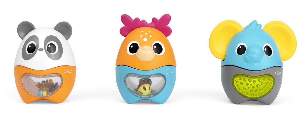 Chicco Baby Sense&Focus Activity Animals - Gioco educativo con 3 attività in 1 per stimolare i sensi
