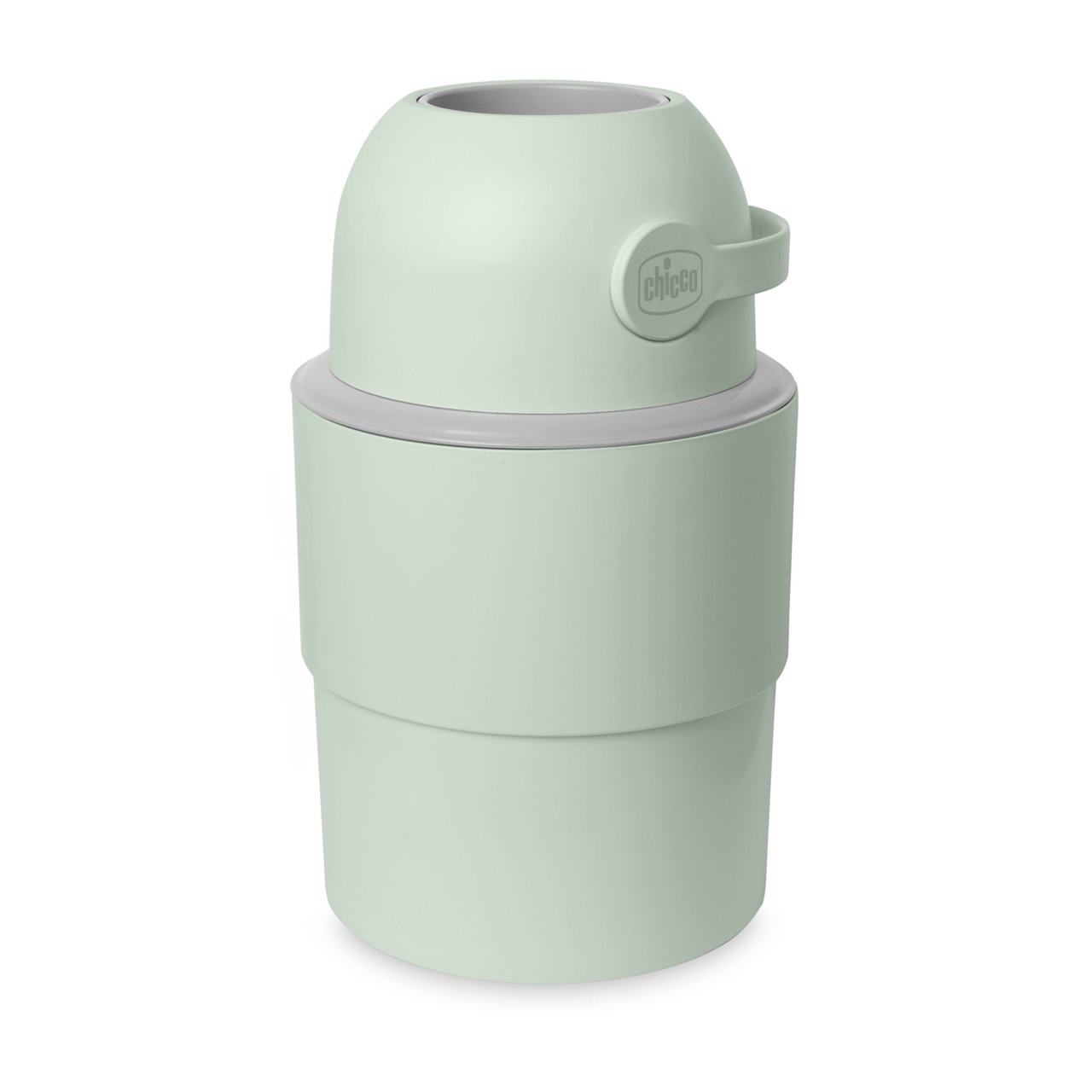 Chicco Mangiapannolini Telescopico Odour Off Verde - Sistema Antiodore Compatto e Pieghevole, Fino a 35 Pannolini, Utilizzabile con Sacchetti Normali