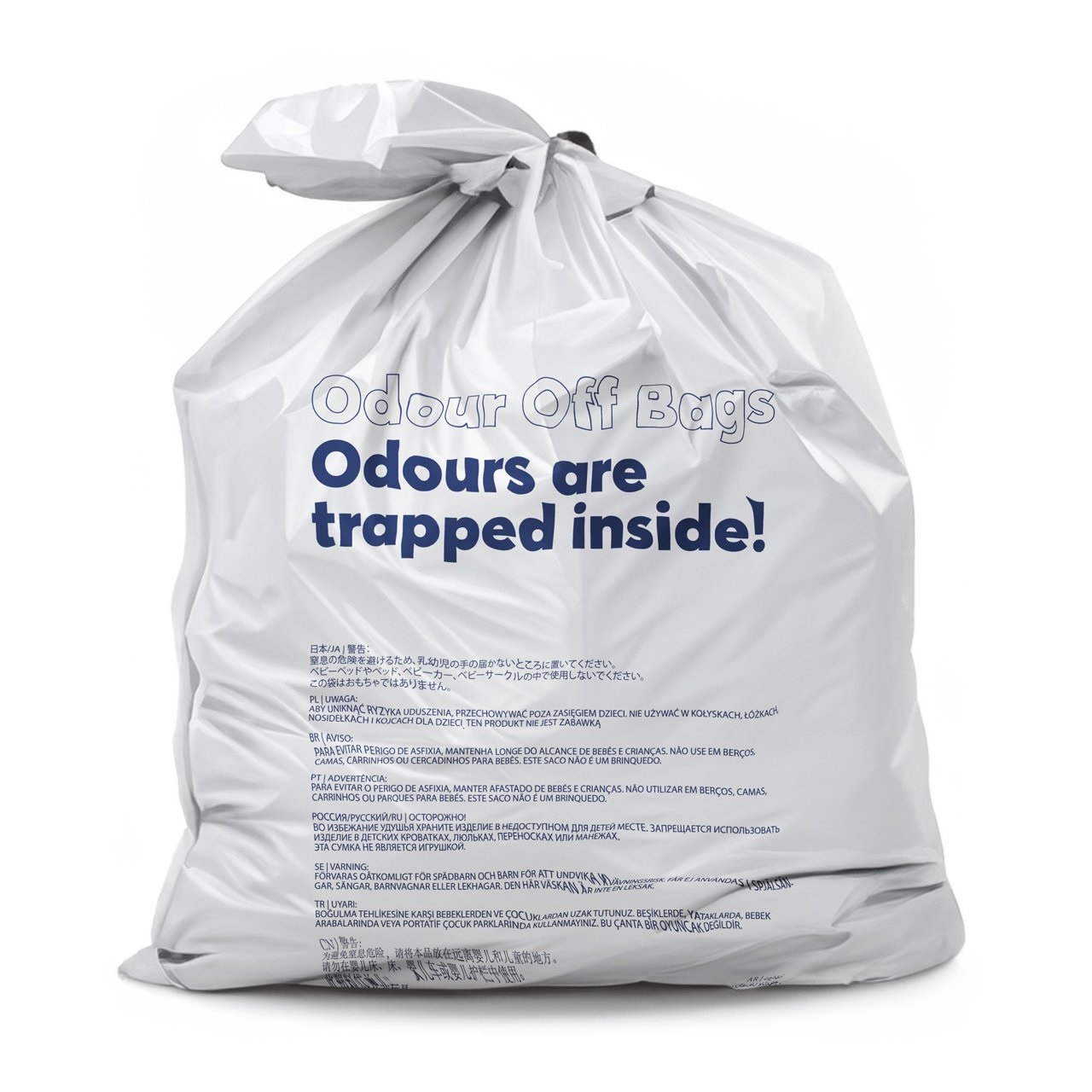 Chicco Ricarica Mangiapannolini Telescopico - 45 Sacchetti Odour Off in Materiale Robusto a Triplo Strato