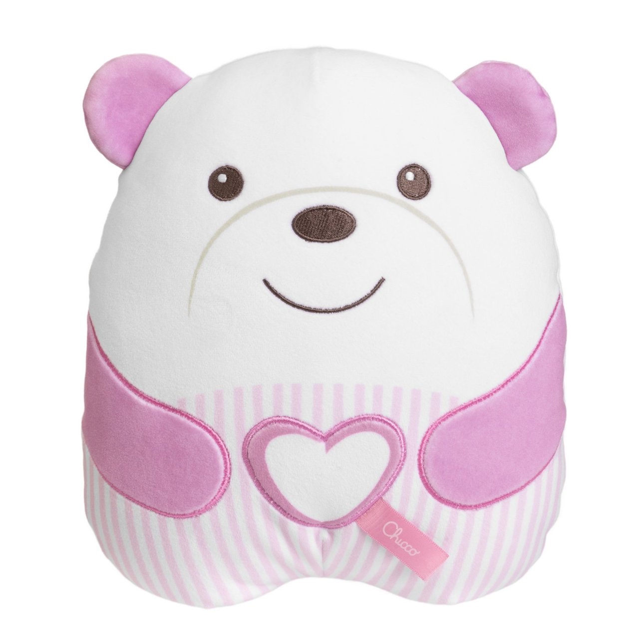 Chicco Peluche Elettronico Orsetto Sweet Heart Rosa - 0m , Musica Classica e Meditativa, Luce Soffusa, Lavabile in Lavatrice