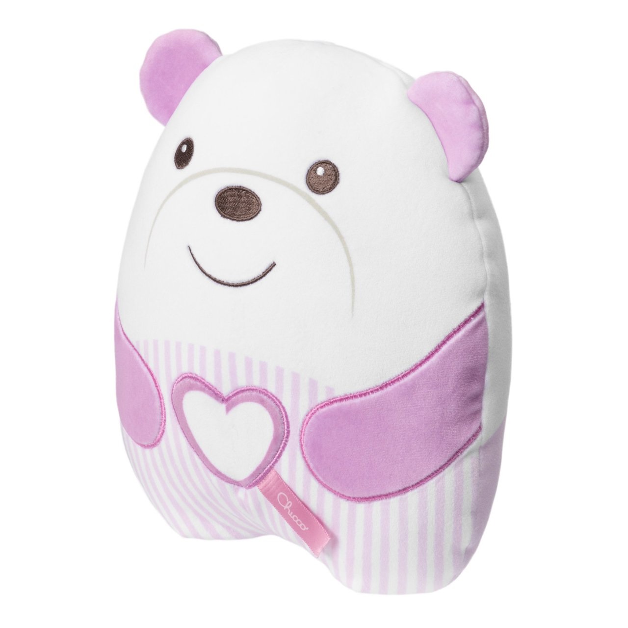 Chicco Peluche Elettronico Orsetto Sweet Heart Rosa - 0m , Musica Classica e Meditativa, Luce Soffusa, Lavabile in Lavatrice