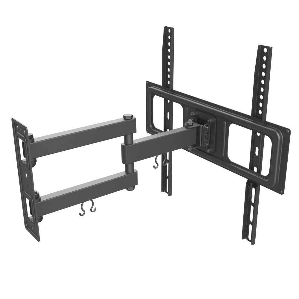 Techly Supporto a Muro Articolato per TV LED/LCD 32-55'' con Regolazione Inclinazione e Rotazione