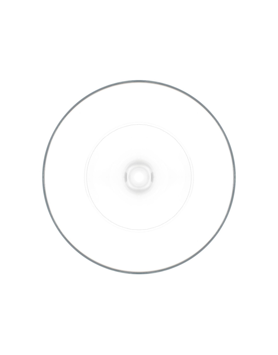 Kartell Tavolino Tip Top - Trasparente - Ø 48,5 cm x H 50 cm - Design Philippe Starck