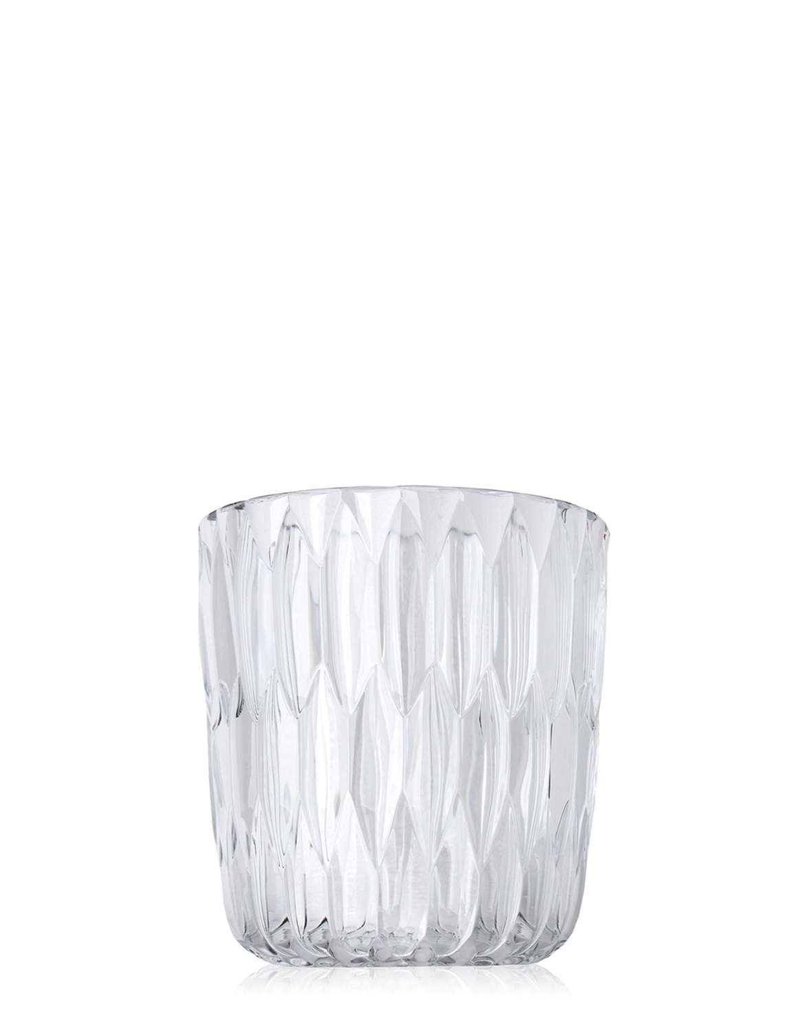 Kartell Jelly Vaso in Cristallo - Design Patricia Urquiola, 2012, PMMA Trasparente, 23.5 x 25 cm, 1.85 Kg, Made in Italy
