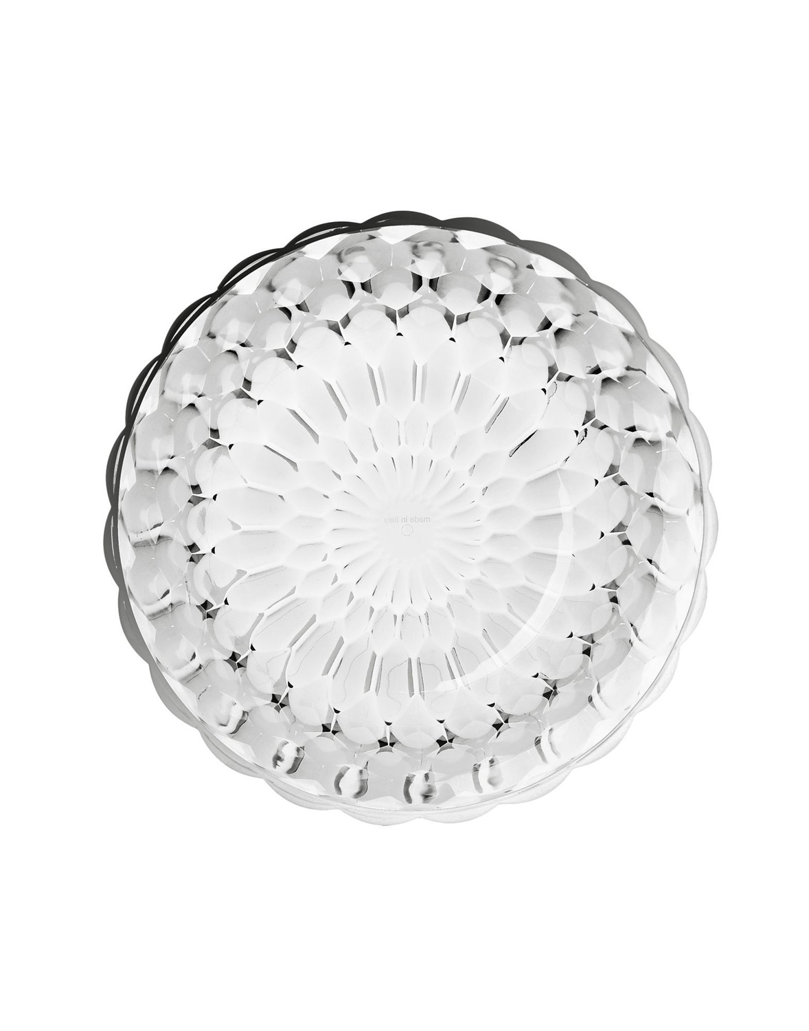 Kartell Jelly Vaso in Cristallo - Design Patricia Urquiola, 2012, PMMA Trasparente, 23.5 x 25 cm, 1.85 Kg, Made in Italy