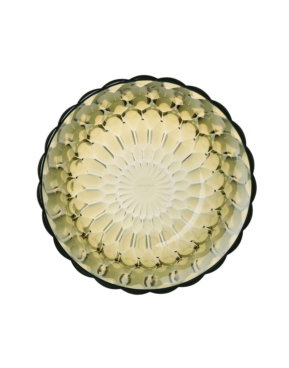 Kartell Jelly Vaso Verde - Design Patricia Urquiola, PMMA, 23.5x25 cm, Riutilizzabile