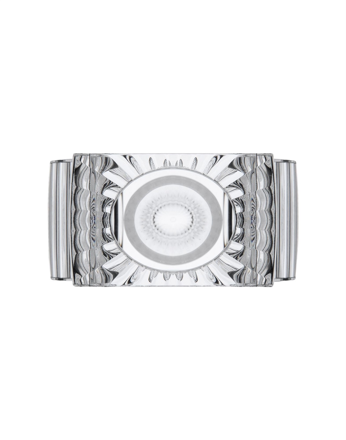 Kartell Vaso I Shine - Trasparente in PMMA - Design di Eugeni Quitllet - Dim: 20x33x9,5 cm