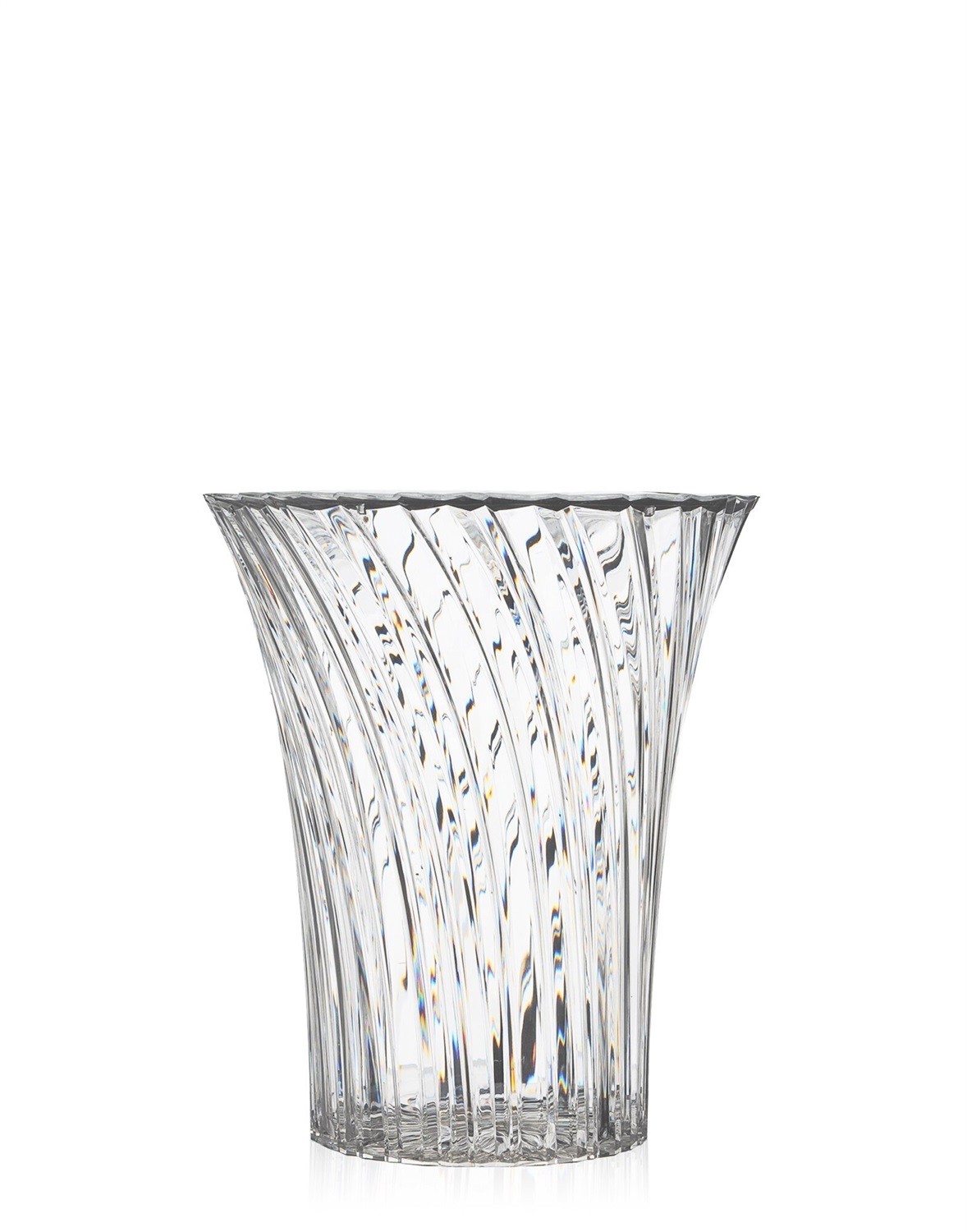KARTELL Tavolino Sparkle - Trasparente - PMMA - Design Tokujin Yoshioka - Ø 38 x H 44 cm