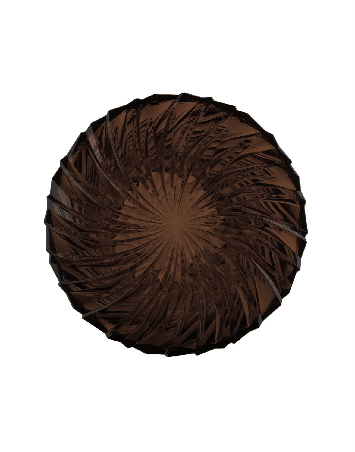 Kartell Sparkle 8805 Tavolino da Caffè in PMMA Gris (Fume) - Design Tokujin Yoshioka, 45 x 35 cm