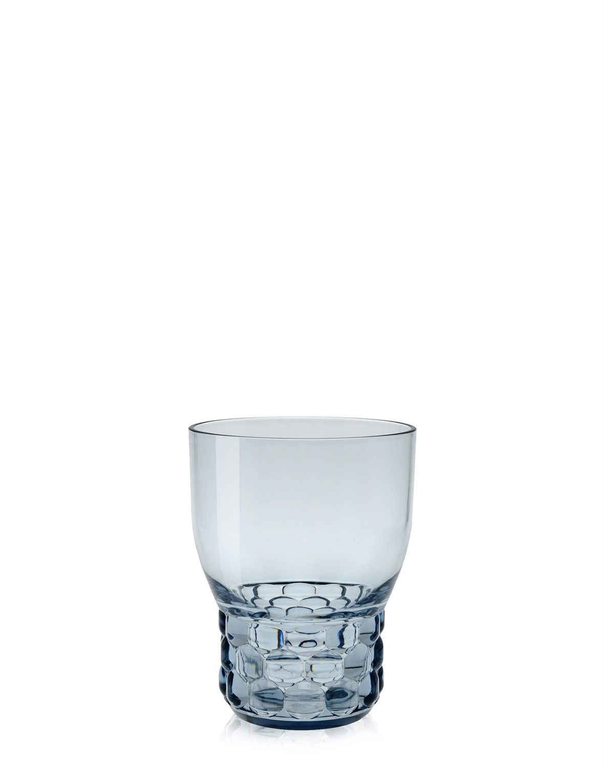 Kartell Jellies Family Bicchiere da Vino Azzurro - Set da 4 - Design Patricia Urquiola in PMMA