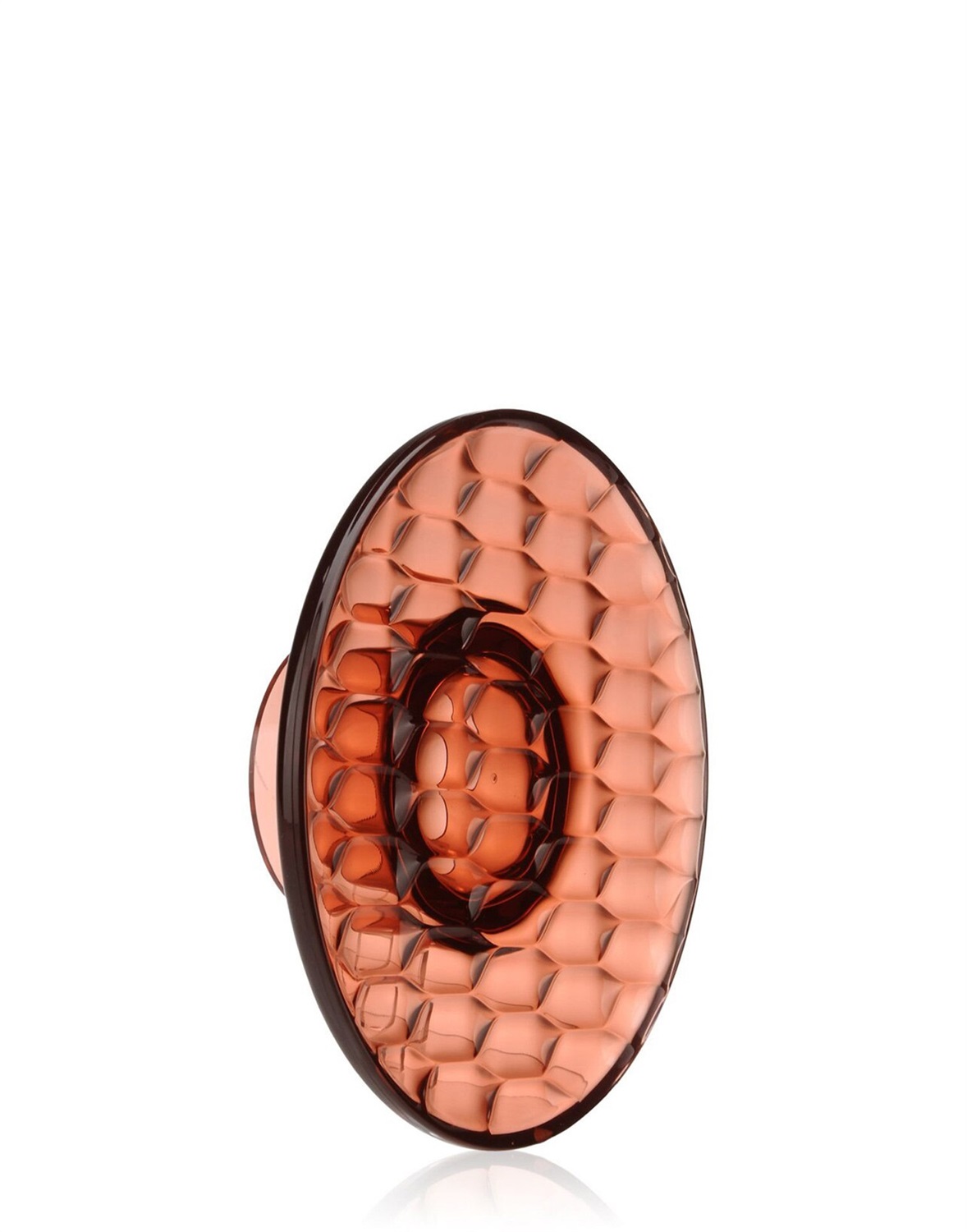 Kartell Jellies Coat Hangers - Appendiabiti Rosa in PMMA - Design di Patricia Urquiola - Ø 19 cm